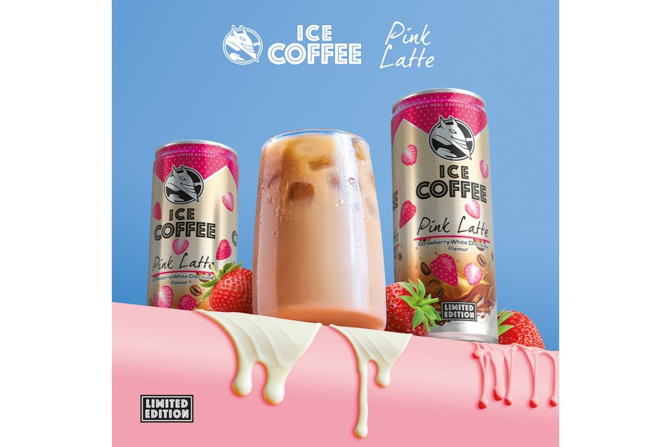 HELL ICE COFFEE představuje žhavou letní novinku – limitovanou edici Pink Latte