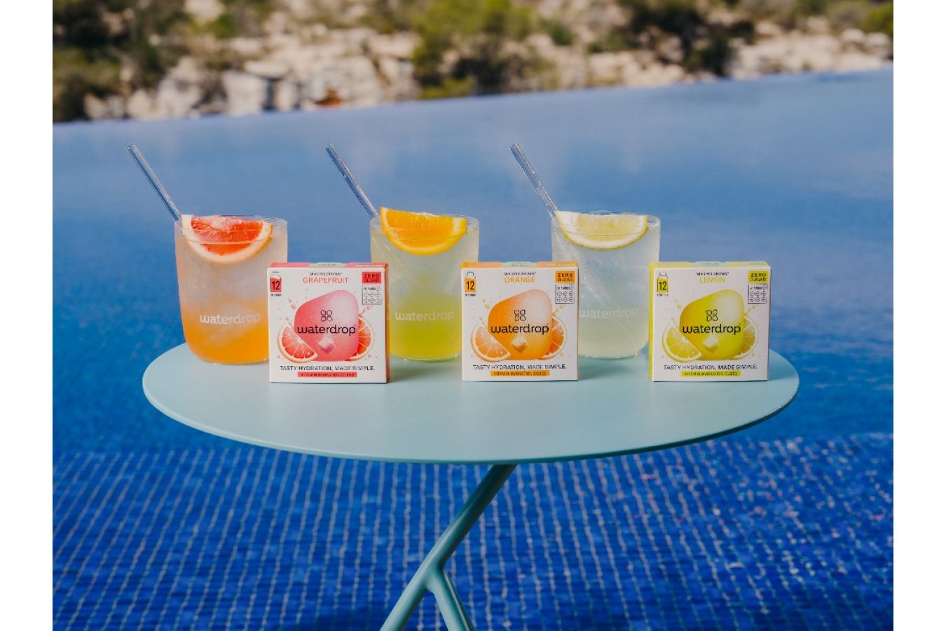 Šťavnaté léto s novinkou waterdrop® Juicy Limited Edition, s příchutí Lemon, Grapefruit a Orange