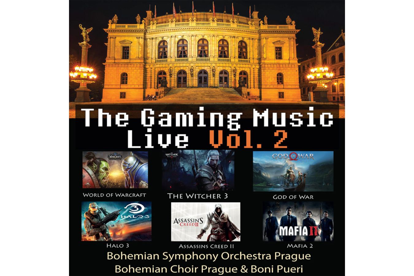 Melodie nejslavnějších videoher ožijí v symfonické koncertní show The Gaming Music Live Vol. 2