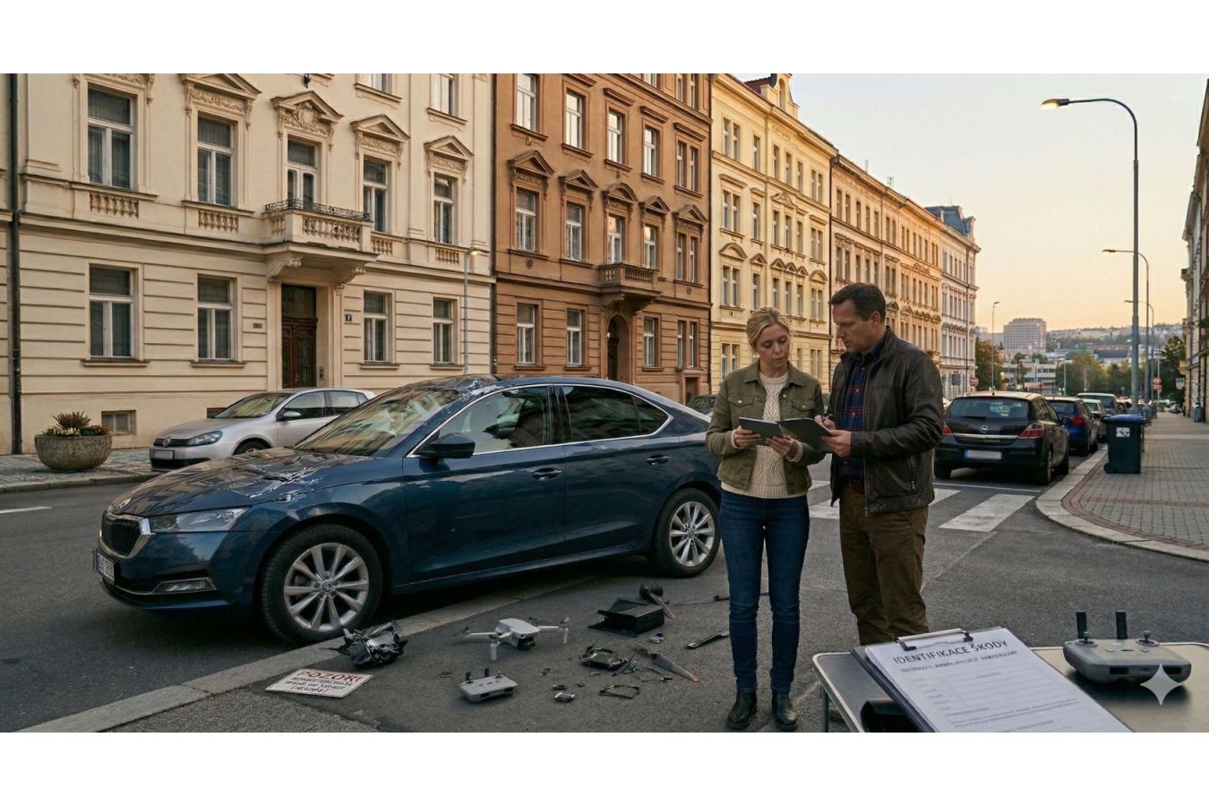 Když dron spadne: minuta stačí k havárii, roky k řešení následků