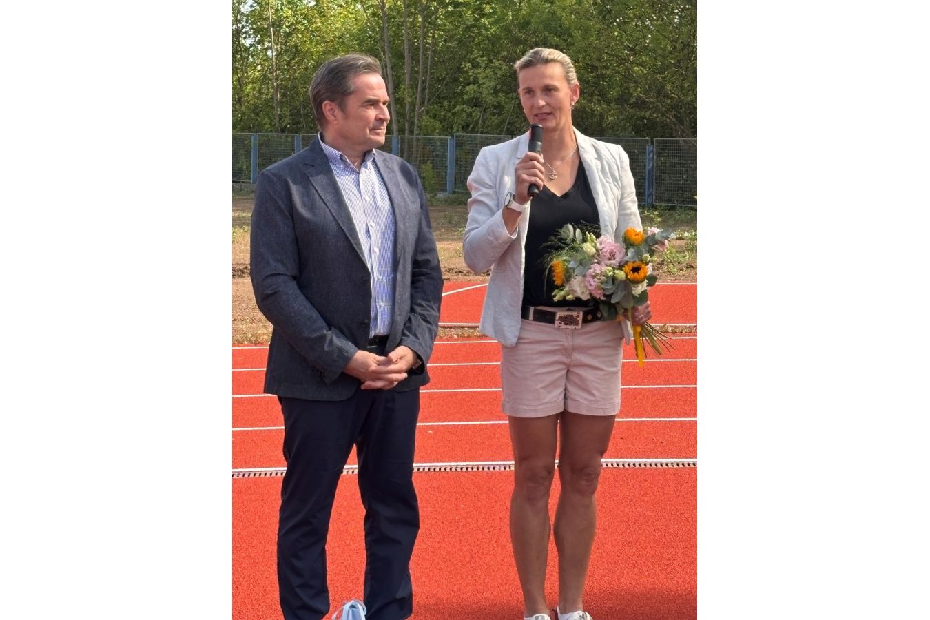 Barbora Špotáková uvedla do života nový atletický areál pro mladé sportovce