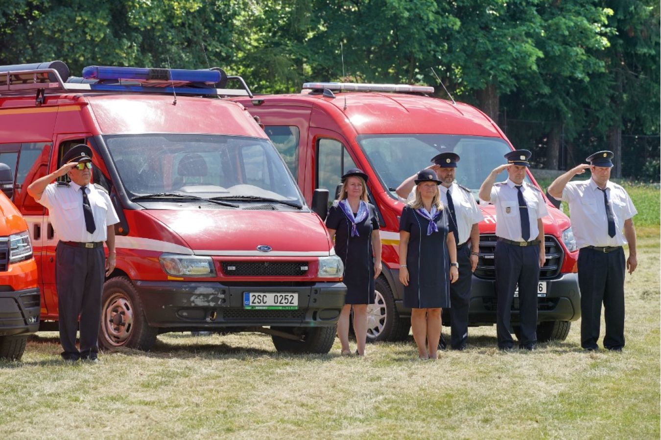 Projekt Spolu s Hasiči podpořil dobrovolné hasiče v Neveklově, Lešanech a Netvořicích